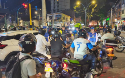 Dirección de Tránsito de Bucaramanga fortalece los operativos de control vial en diferentes sectores de la ciudad